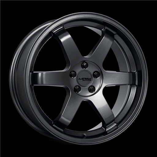 [KR08-188054GM] KATANA KR08 18X8 5X114.3/5X4.5 +40MM C.B 73.1 GLOSSY GUNMETAL