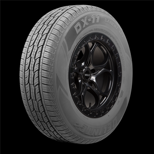 [841623101404] LT245/75R17 DELINTE DX-11 BANDIT H/T LRE 10PLY 121/118S M+S**50K**+ROAD HAZARD