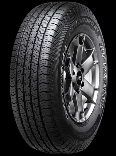 [AS130] P265/70R18 GT ADVENTURO HT 114T M+S 44psi OWL 600AB+ROAD HAZARD