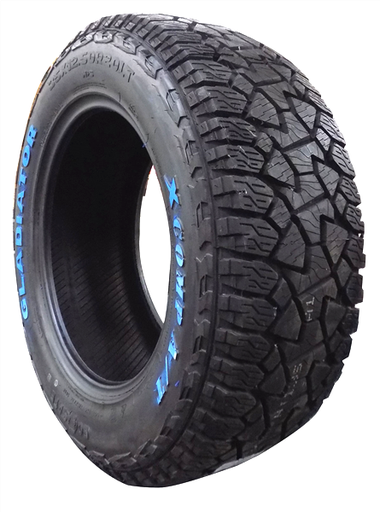 [1932360585] LT285/55R20 GLADIATOR X COMP A/T RWL 112/119Q 10PLY 50K+ROAD HAZARD