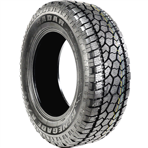 [RZD0107] LT33X12.50R22 RADAR RENEGADE A/T5 10PLY 109Q BSW M+S 3PMSF **50K**+ROAD HAZARD