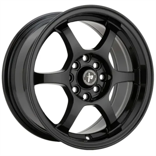 [510GB-157017+32] IMPACT 510 15X7 4X100/114.3 +32 C.B 73.1 GLOSS BLACK