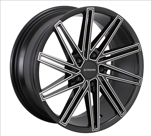 [B651738B+M] BORGHINI B65-M 17X7.5+38 5X114.3 C.B-73.1 B+M