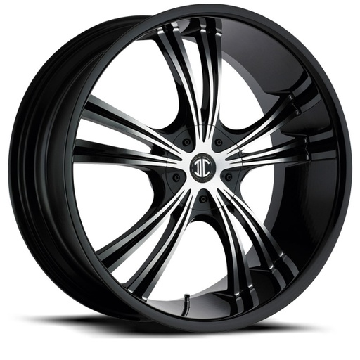 [N02-2295Q15JB] 2 CRAVE NO.2 22X9.5+15 5X115+5X120 C.B 74.10 GLOSSY BLK-MF-GBL