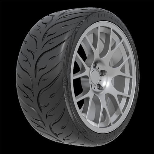 [B4DL7AFF] 245/40ZR17 FEDERAL 595 RS-RR 91W 200AAA**NON DOT "COMPETITION ONLY"***