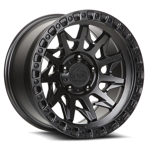 [LUNATIC-7969MB] LOCK OFFROAD LUNATIC 17X9-12 6X139.7 CB-106.2 MATTE BLACK