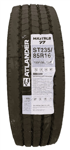 [AL070] ST 235/85R16 ATLANDER MAXTRLR77 133/128L ( 16 PLY ) ALL STEEL ** 120 PSI **