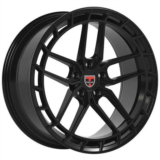 [206GB-209012+35] TUSCANI 206 20X9 5X114.3 +35 C.B 73.1 GLOSS BLACK