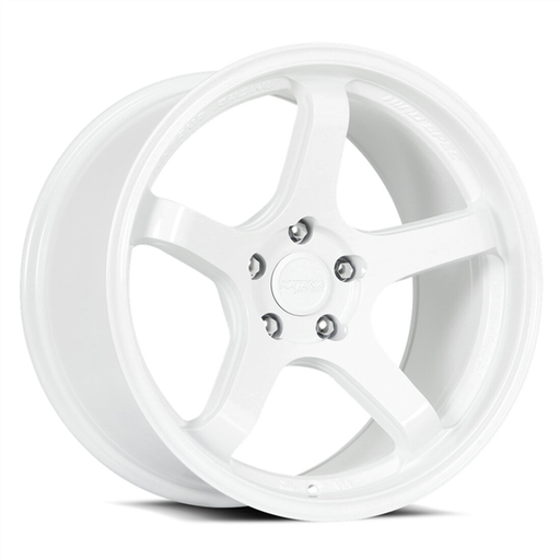 [HR05-189554GW38] KATANA HR05 18X9.5 5X114.3 +38 C.B 73.1 GLOSS WHITE