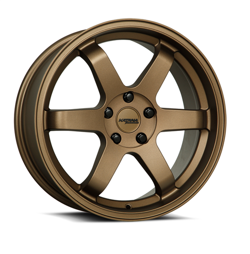 [KR08-177554MR] KATANA RACING KR08 17X7.5 5X114.3 +40 C.B 73.1 MATTE BRONZE
