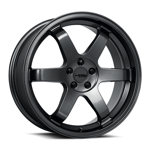 [KR08-177554GM] KATANA RACING KR08 17X7.5 5X114.3 +40 C.B 73.1 GLOSSY GUNMETAL
