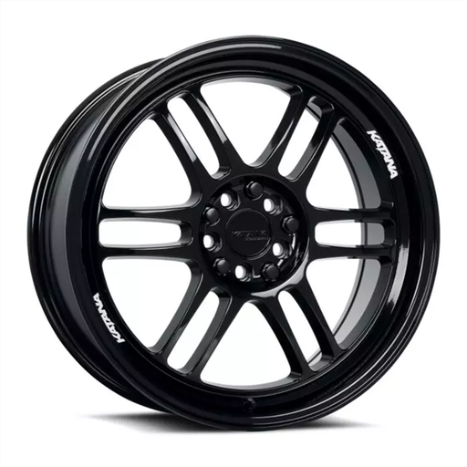[KR02-188012MB] KATANA RACING 18X8 5X112/114.3 +40 C.B 73.1 MATTE BLACK