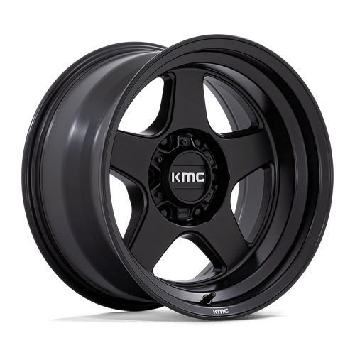 [KM728MX17855018] LOBO 17X8.5 5X5.0 71 M-BLK +18