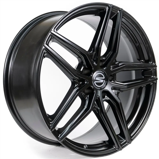 [S101198544P2001] SELECT SHADOW 19X8.5 5X112 +20 C.B 66.53 SATIN BLACK