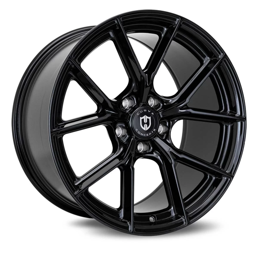 [CFF70-1885BLNK3573B] CFF70 18x8.5 Blank 35 73.1 Gloss Black