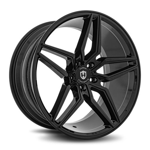 [C25-18851143573BLK] C25 18x8.5 5x114.3 35 73.1 Gloss Black