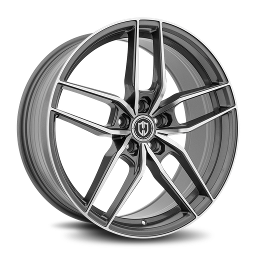 [CFF25-1895BLNK3573GMMF] CFF25 18x9.5 Blank 35 73.1 Gun Metal Machine Face