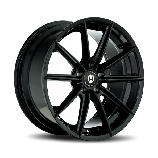 [CFF46-18951143573B] CFF46 18x9.5 5x114.3 35 73.1 Gloss Black