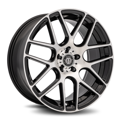 [C7-19951144073BMF] C7 19x9.5 5x114.3 40 73.1 Gloss Black Machine Face